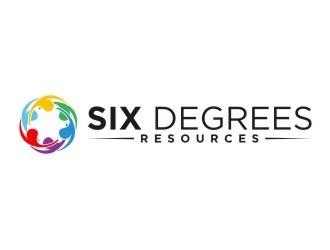 Six Degrees Resources logo design by agil