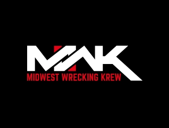 Midwest Wrecking Krew logo design by pam81