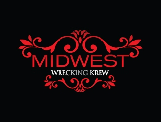 Midwest Wrecking Krew logo design by usashi