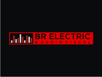 BR Electric & Audio Visual logo design by Franky.