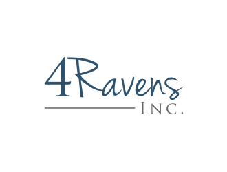 Four Ravens Inc. logo design by Landung
