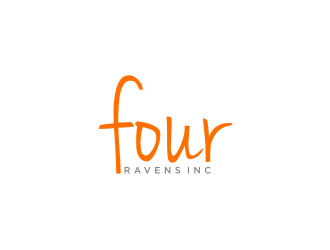 Four Ravens Inc. logo design by aflah