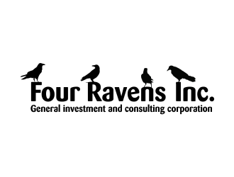 Four Ravens Inc. logo design by qqdesigns