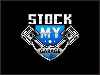 Stock My Garage logo design by KhoirurRohman