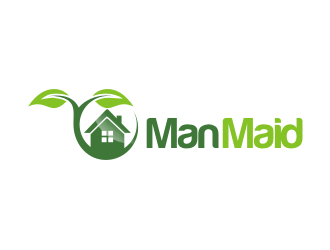 Man Maid logo design by iltizam