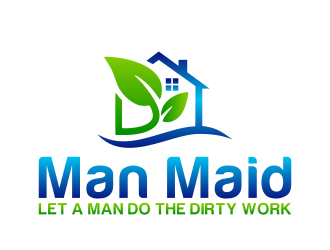 Man Maid logo design by jm77788