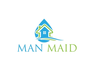 Man Maid logo design by Rexi_777