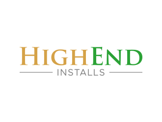 HighEnd Installs  logo design by lexipej