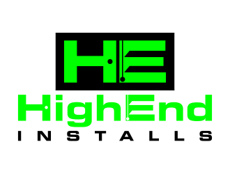 HighEnd Installs  logo design by rykos