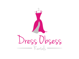 Dress Obsess Rentals logo design by Franky.