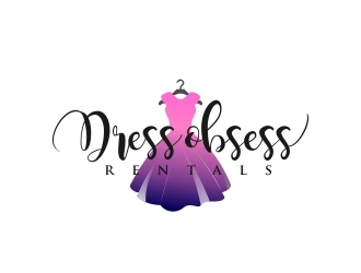 Dress Obsess Rentals logo design by KhoirurRohman