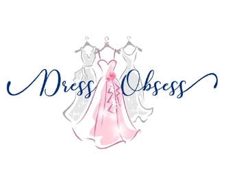 Dress Obsess Rentals logo design by ingepro