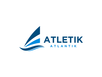 Atlantic Athletics logo design by alby