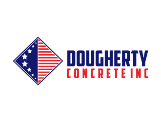 Dougherty Concrete Inc logo design by Greenlight