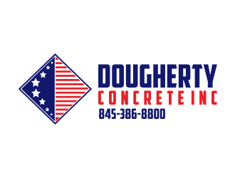 Dougherty Concrete Inc logo design by Greenlight