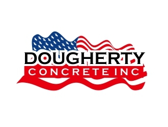 Dougherty Concrete Inc logo design by amar_mboiss