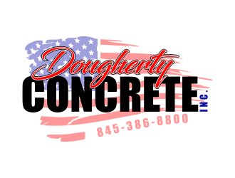 Dougherty Concrete Inc logo design by jm77788