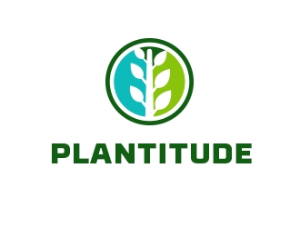 Plantitude logo design by K-Designs