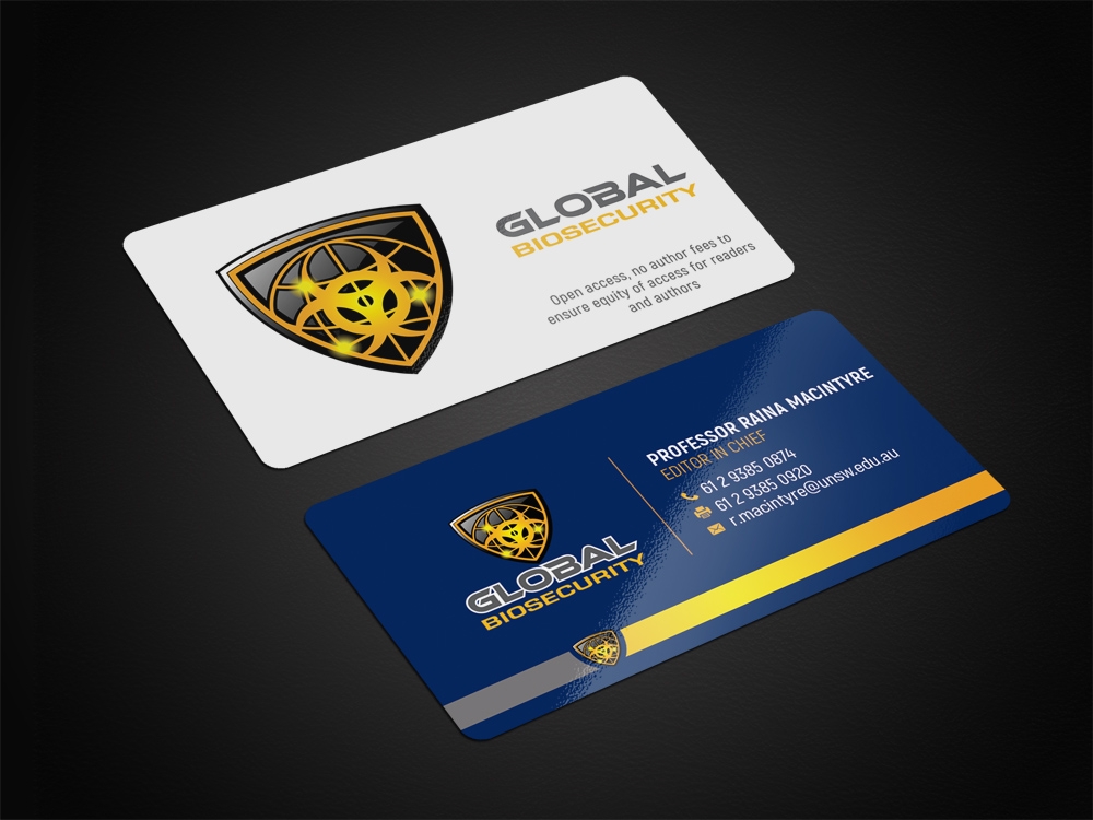 Global Biosecurity logo design by aamir