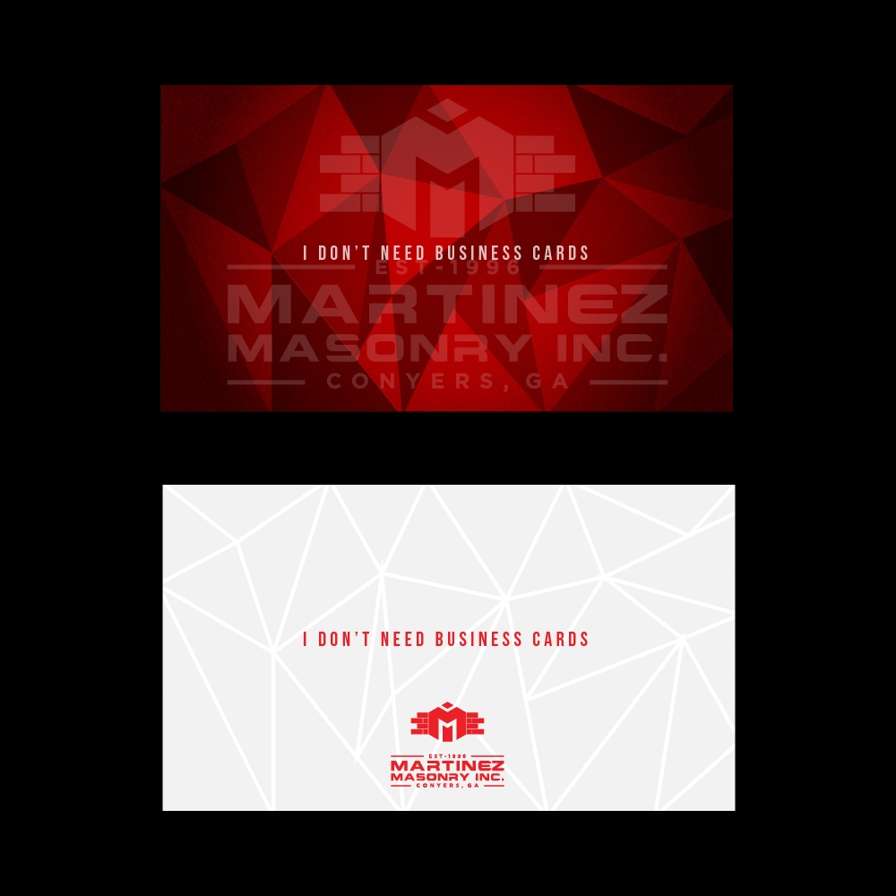 Martinez Masonry Inc. logo design by RizkyCnd