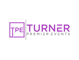 Turner Premier Events logo design by Shina