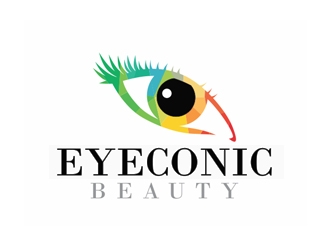 eyeconic beauty logo design by Abril