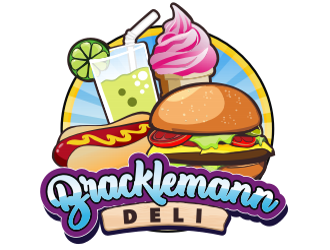 Bracklemann Deli logo design by coco