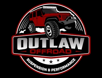 Outlaw Offroad logo design by jaize