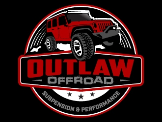 Outlaw Offroad logo design by jaize
