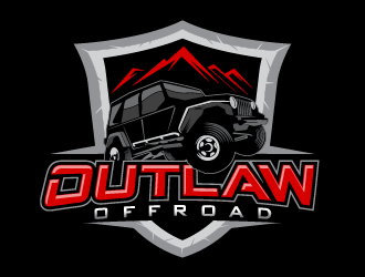 Outlaw Offroad logo design by PRN123