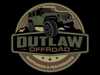 Outlaw Offroad logo design by jaize