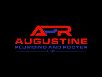 Augustine Plumbing and Rooter LLC logo design by johana