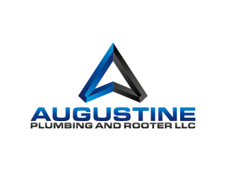 Augustine Plumbing and Rooter LLC logo design by mhala