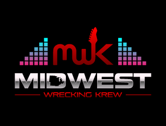 Midwest Wrecking Krew logo design by grea8design