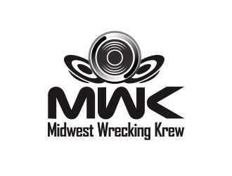 Midwest Wrecking Krew logo design by YONK