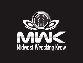 Midwest Wrecking Krew logo design by YONK