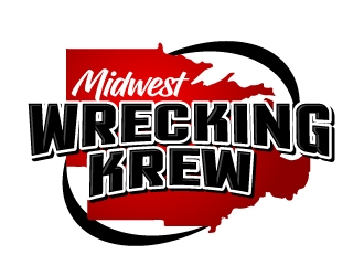 Midwest Wrecking Krew logo design by jaize