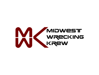 Midwest Wrecking Krew logo design by oke2angconcept