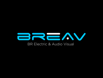 BR Electric & Audio Visual logo design by haidar