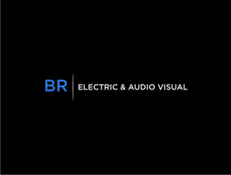 BR Electric & Audio Visual logo design by sheilavalencia