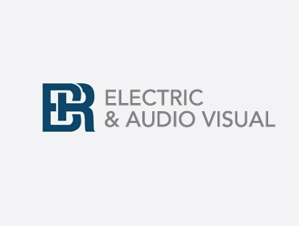BR Electric & Audio Visual logo design by gilkkj