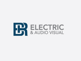 BR Electric & Audio Visual logo design by gilkkj