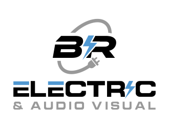 BR Electric & Audio Visual logo design by done