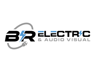 BR Electric & Audio Visual logo design by done