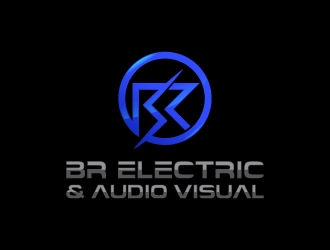 BR Electric & Audio Visual logo design by josephope