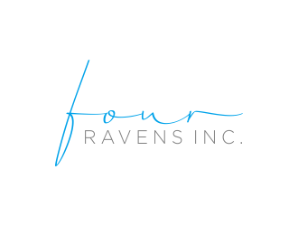 Four Ravens Inc. logo design by afra_art