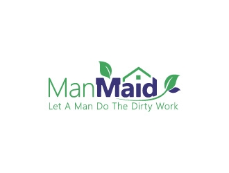 Man Maid logo design by hwkomp