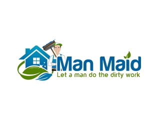 Man Maid logo design by gilkkj