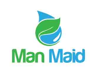 Man Maid logo design by sarfaraz
