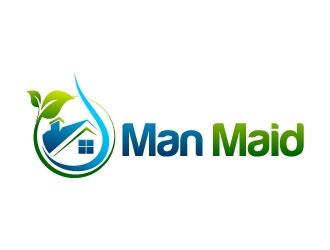 Man Maid logo design by J0s3Ph
